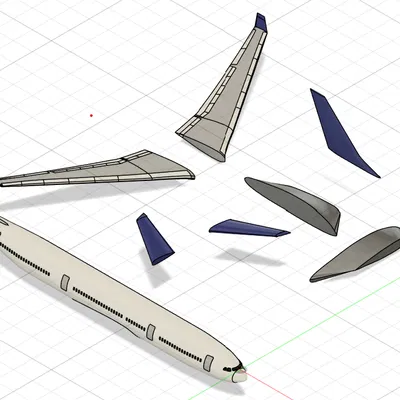 A330-300 (không pylon, không động cơ)