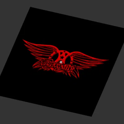 Bìa album Greatest Hits của Aerosmith (màu đảo ngược)