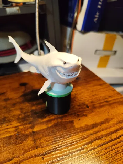 Mô hình cá mập trắng lớn (Great White Shark) để in 3D - Image 4