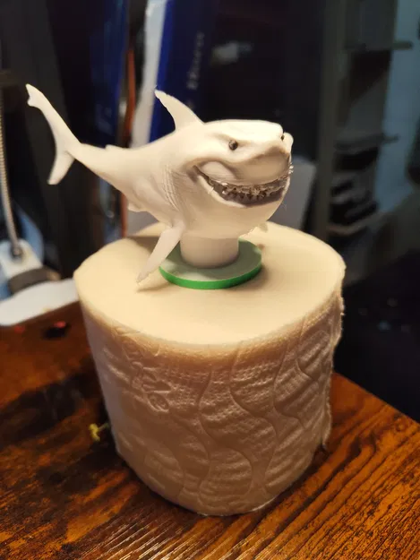 Mô hình cá mập trắng lớn (Great White Shark) để in 3D - Image 5