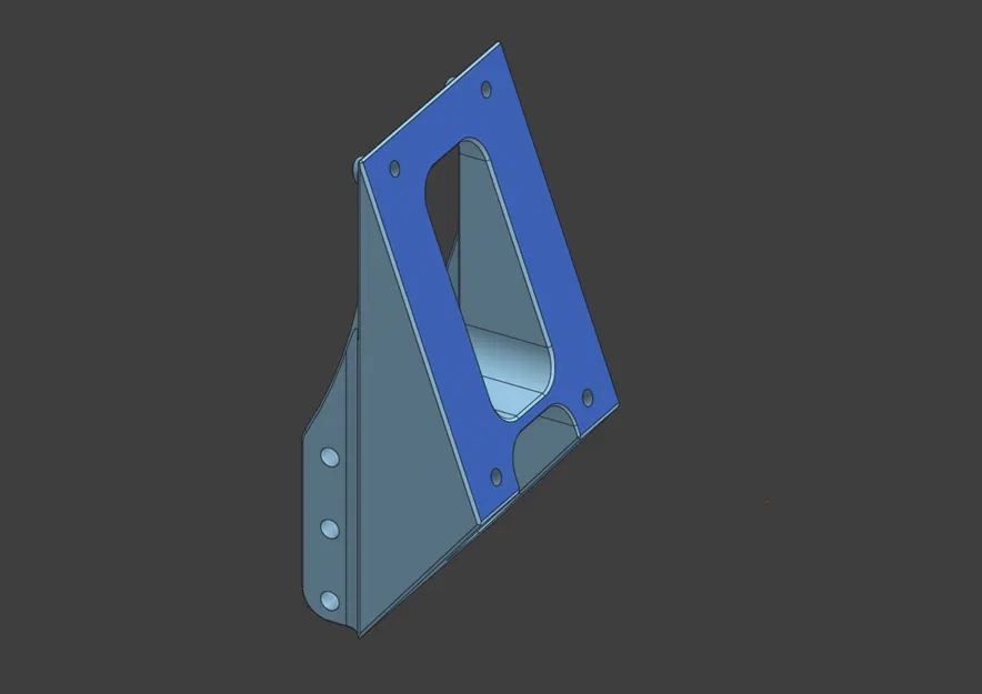 Ngàm gắn WinWing Panel Take Off 2 lên 1020 Extrusion - Image 1