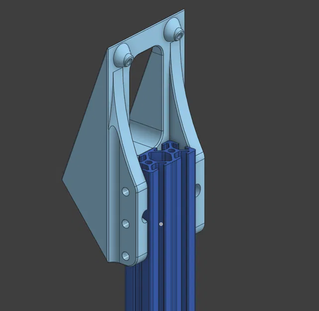 Ngàm gắn WinWing Panel Take Off 2 lên 1020 Extrusion - Image 2