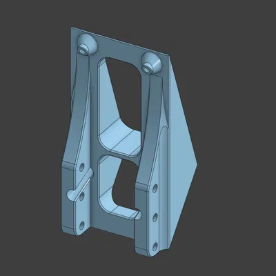 Ngàm gắn WinWing Panel Take Off 2 lên 1020 Extrusion