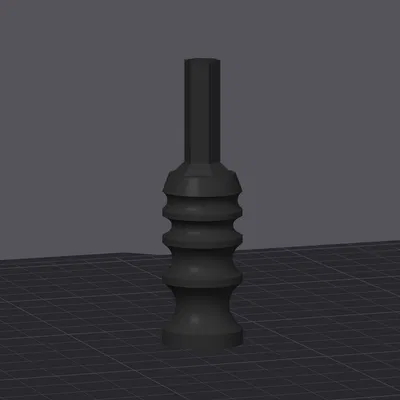 Dụng cụ burnishing có trục lục giác (hex) kẹp chuck máy khoan