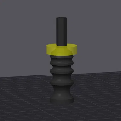 Dụng cụ burnishing có trục lục giác (hex) kẹp chuck máy khoan