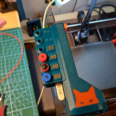 Phụ kiện góc gắn giá giữ E3D Revo Nozzle cho DELACK