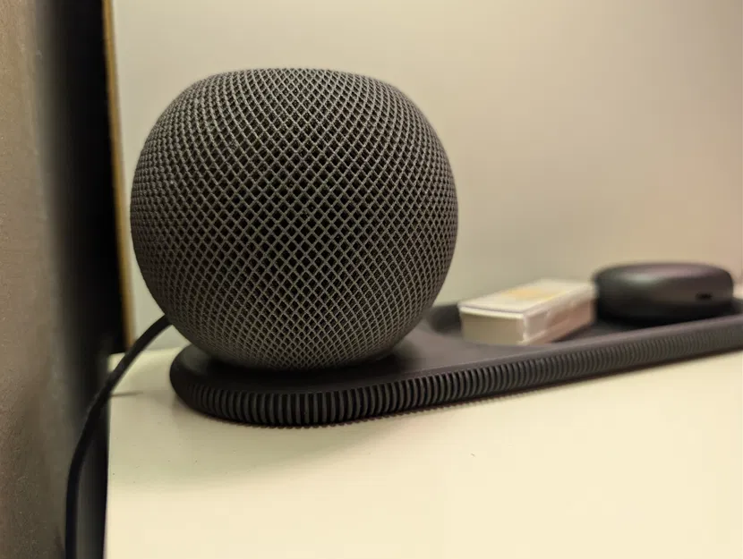 Kệ Đỡ HomePod Mini Kèm Khay Đựng Đồ - Image 3