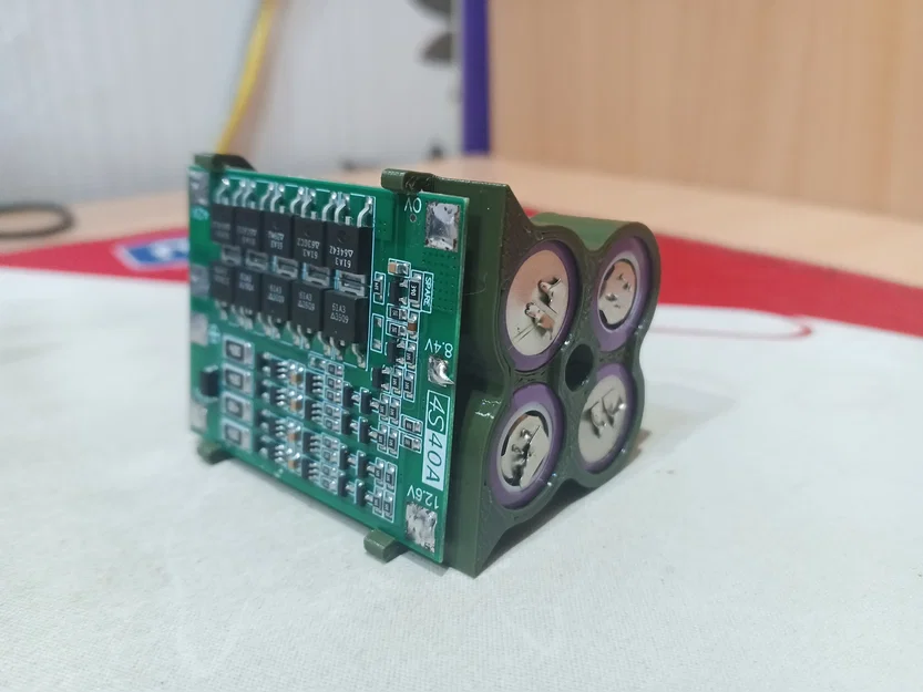 Giá đỡ BMS 4S 40A cho pin 18650 - Image 1