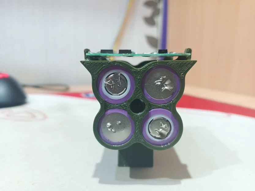 Giá đỡ BMS 4S 40A cho pin 18650 - Image 2