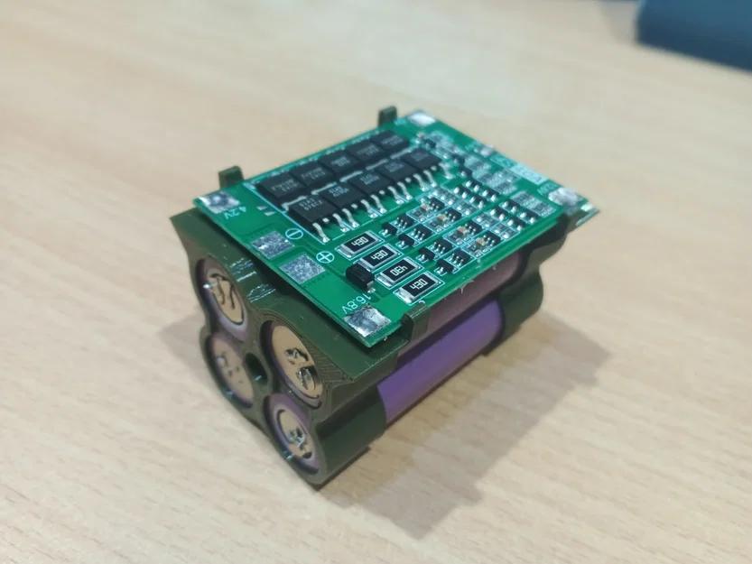 Giá đỡ BMS 4S 40A cho pin 18650 - Image 3