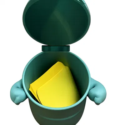 monster can – thùng rác mini để bàn