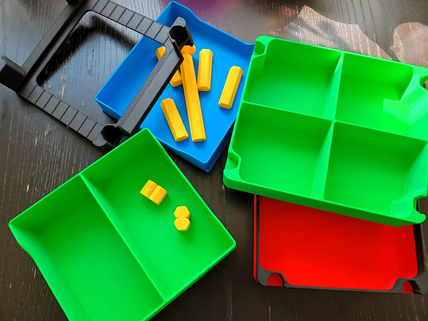 Hệ hộp lưu trữ xếp chồng đa năng (kích thước mới) - Image 5