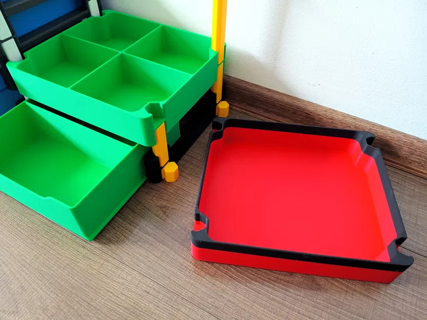 Hệ hộp lưu trữ xếp chồng đa năng (kích thước mới) - Image 7