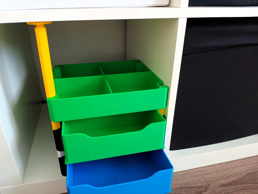 Hệ hộp lưu trữ xếp chồng đa năng (kích thước mới) - Image 9