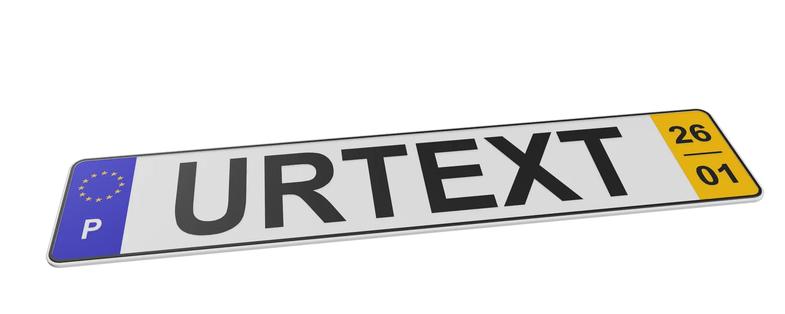 Bảng số Euro Bồ Đào Nha – Text Parametric (Euro License Plate Portugal) - Image 1