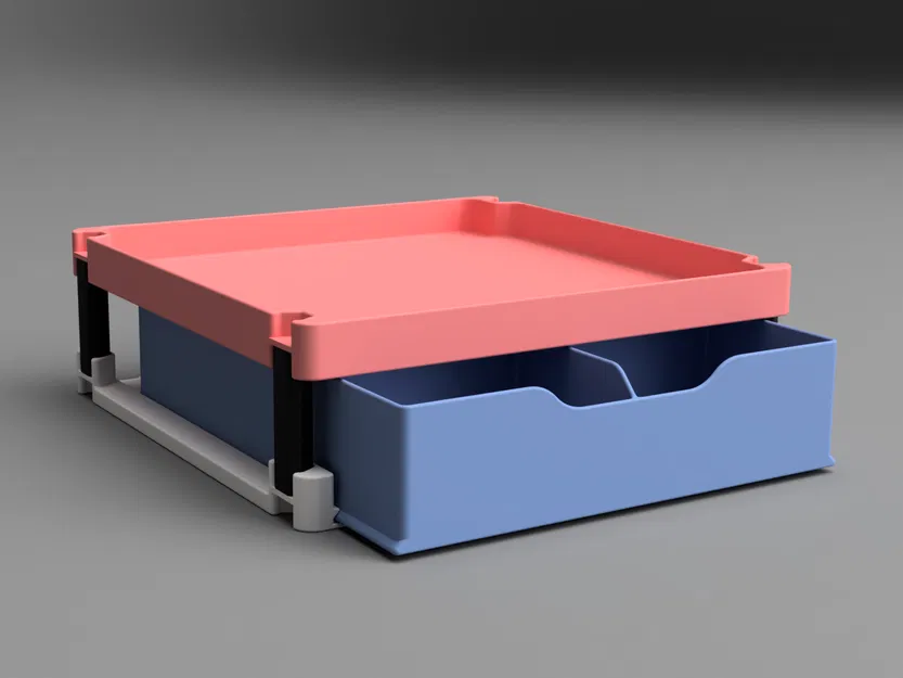 Hệ hộp lưu trữ xếp chồng đa dụng cho IKEA KALLAX - Image 1