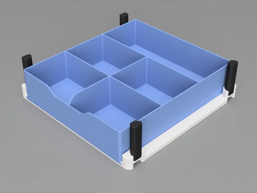 Hệ hộp lưu trữ xếp chồng đa dụng cho IKEA KALLAX - Image 3