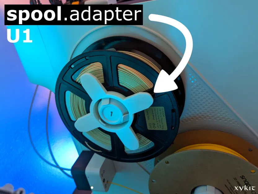 Adapter cuộn filament Snapmaker U1 (Filament Spool Adapter) - Image 2