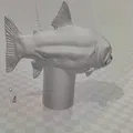 Mô hình cá trout (trout fish model) - Thumbnail 2