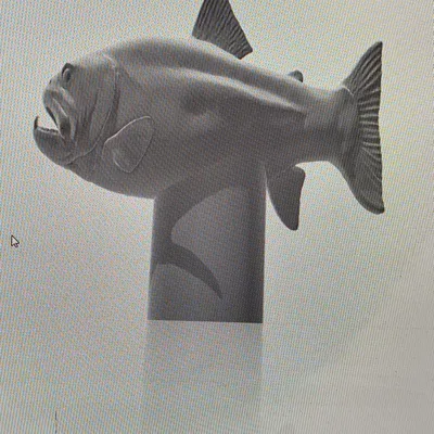 Mô hình cá trout (trout fish model)