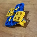 Bộ 4 Bánh Răng Vuông Chạy Motor (Motor Driven 4 Square Gears) - Thumbnail 2