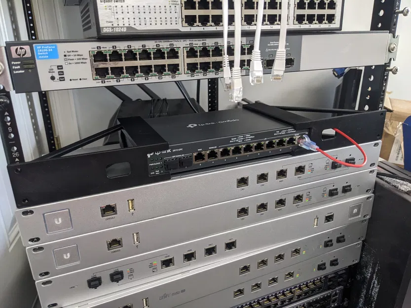 Giá gắn rack cho Omada ER7212PC hoặc ER7206 (Rack Mount) - Image 1