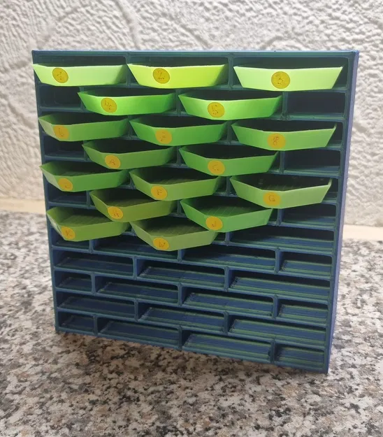 Diamont Painting Rack Garage – Giá/Rack để đậu con thoi - Image 1