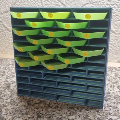 Diamont Painting Rack Garage – Giá/Rack để đậu con thoi