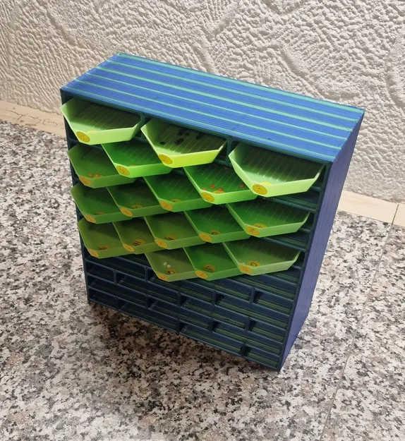 Diamont Painting Rack Garage – Giá/Rack để đậu con thoi - Image 2