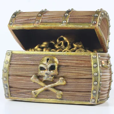 Rương Kho Báu Cướp Biển Modular: Xu Vàng, Đầu Lâu & Xương Chéo (Set #3)