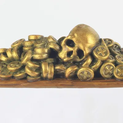 Rương Kho Báu Cướp Biển Modular: Xu Vàng, Đầu Lâu & Xương Chéo (Set #3)