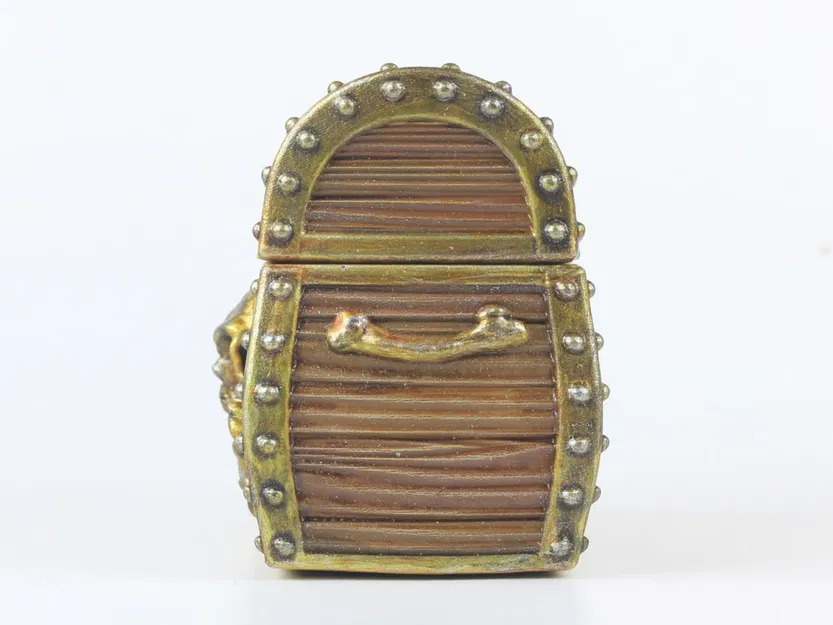 Rương Kho Báu Cướp Biển Modular: Xu Vàng, Đầu Lâu & Xương Chéo (Set #3) - Image 5