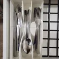 Khay sắp xếp dao muỗng nĩa Gridfinity (Gridfinity cutlery organizer) - Thumbnail 1