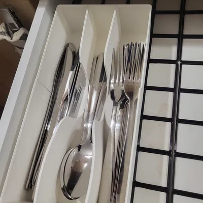 Khay sắp xếp dao muỗng nĩa Gridfinity (Gridfinity cutlery organizer)