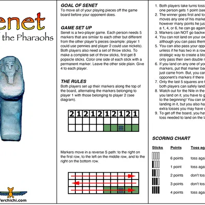 Trò chơi Ai Cập của các Pharaoh: Senet