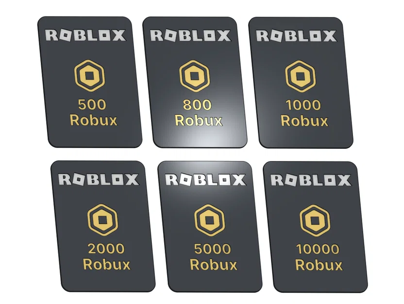 Robux Gift Cards (Thẻ quà tặng Robux) - Image 1