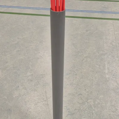 Giá dựng mũi tên / Giá đỡ ống PVC