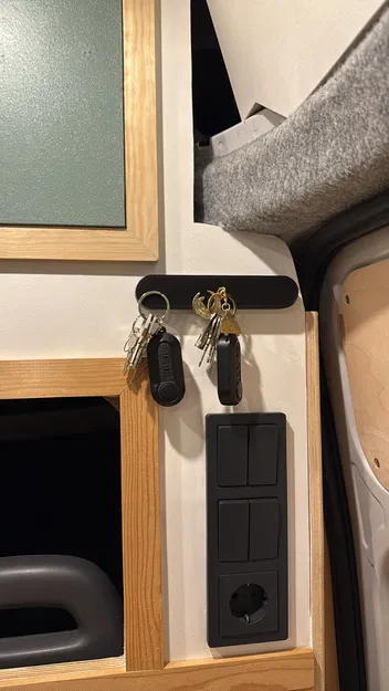 Móc treo chìa khóa nam châm parametric - Image 1