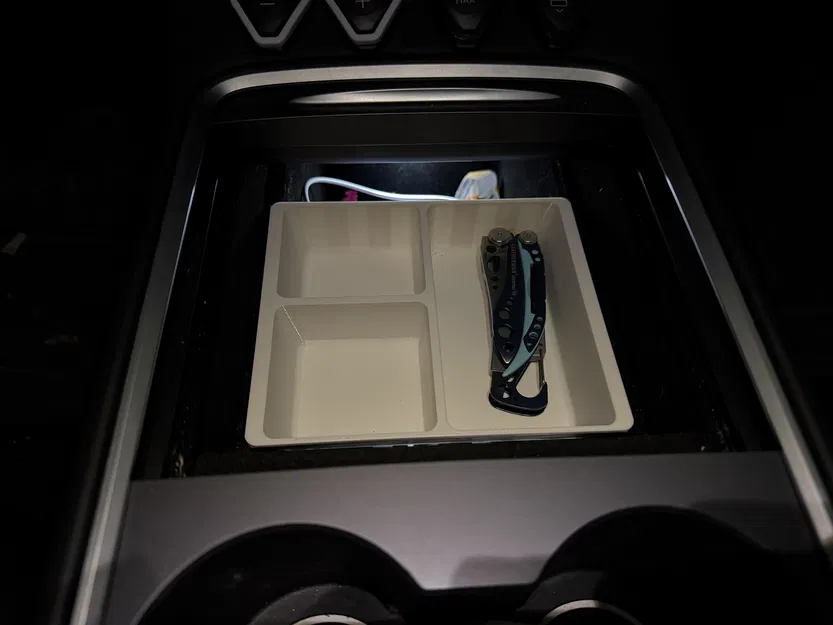 Khay đựng/khay chia ngăn Center Console cho Tesla - Image 1