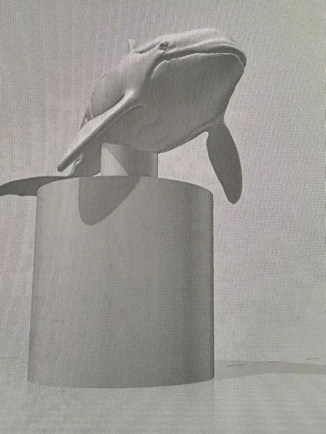 Orca adornnment – Mẫu orca gắn cuộn giấy vệ sinh - Image 3