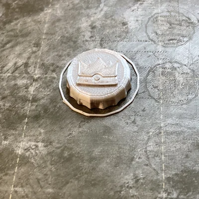 Nắp Chai Pokémon (Pokémon Bottle Cap) – File STL & F3D