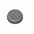 Nắp Chai Pokémon (Pokémon Bottle Cap) – File STL & F3D - Thumbnail 4