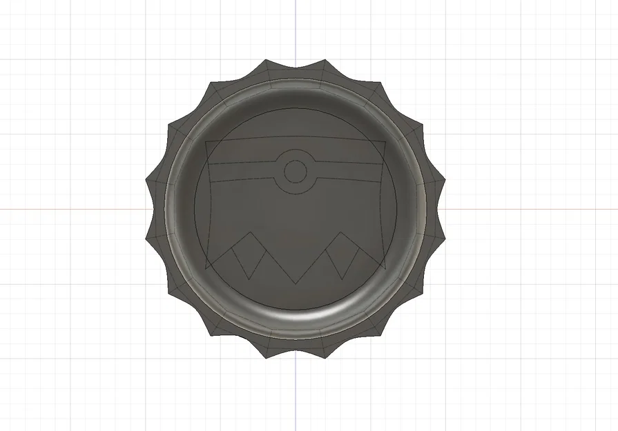 Nắp Chai Pokémon (Pokémon Bottle Cap) – File STL & F3D - Image 6