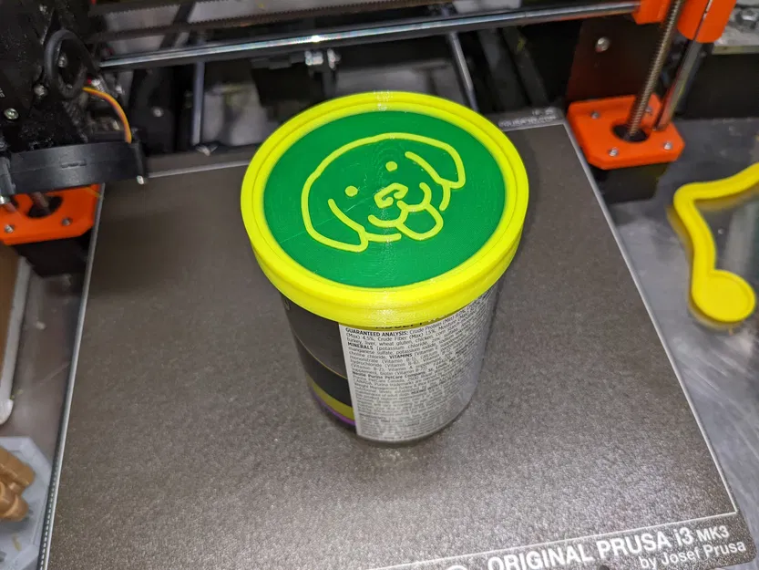 Nắp đậy cho lon thức ăn chó (Lid for Canned Dog Food) - Image 1