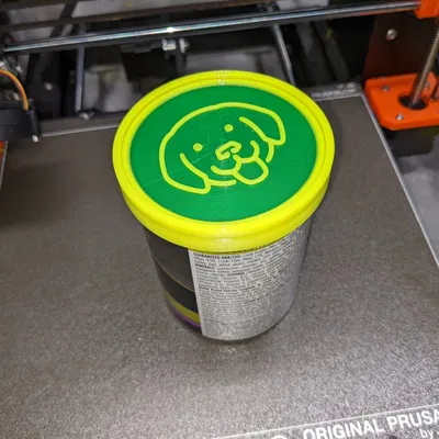 Nắp đậy cho lon thức ăn chó (Lid for Canned Dog Food)