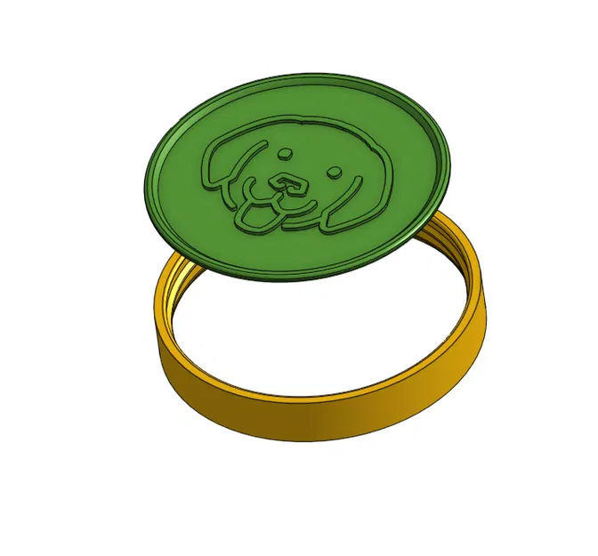 Nắp đậy cho lon thức ăn chó (Lid for Canned Dog Food) - Image 2