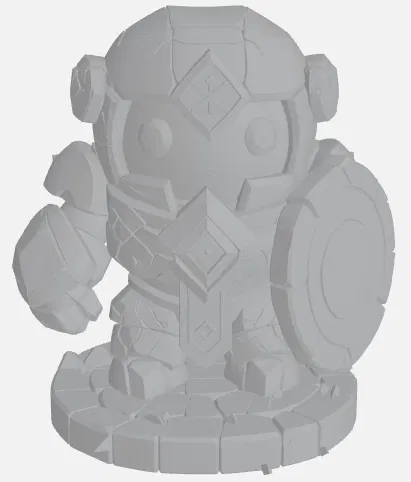 Tượng Chiến Binh Mecha - Image 2