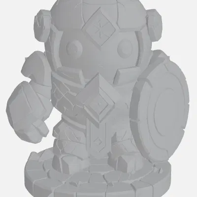 Tượng Chiến Binh Mecha