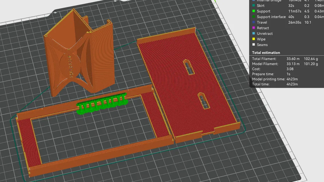 Giá đỡ điện thoại cho máy in 3D (Phone Holder for 3D Printer) - Image 8