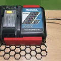 Giá treo tường Honeycomb cho bộ sạc pin Makita DC18RC - Thumbnail 1